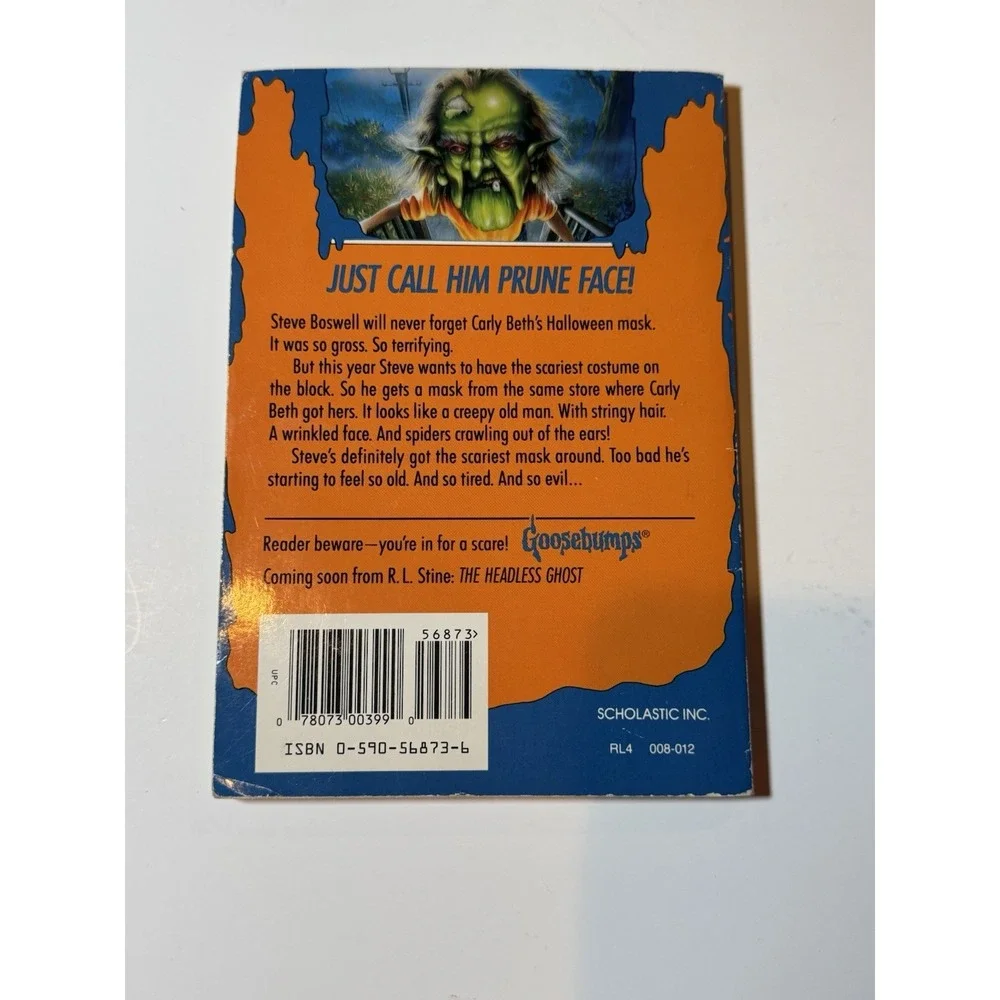 Goosebumps #36 The Haunted Mask II 2 ~ Like New ~ 1st Print ~ RL Stine 1995 EUC